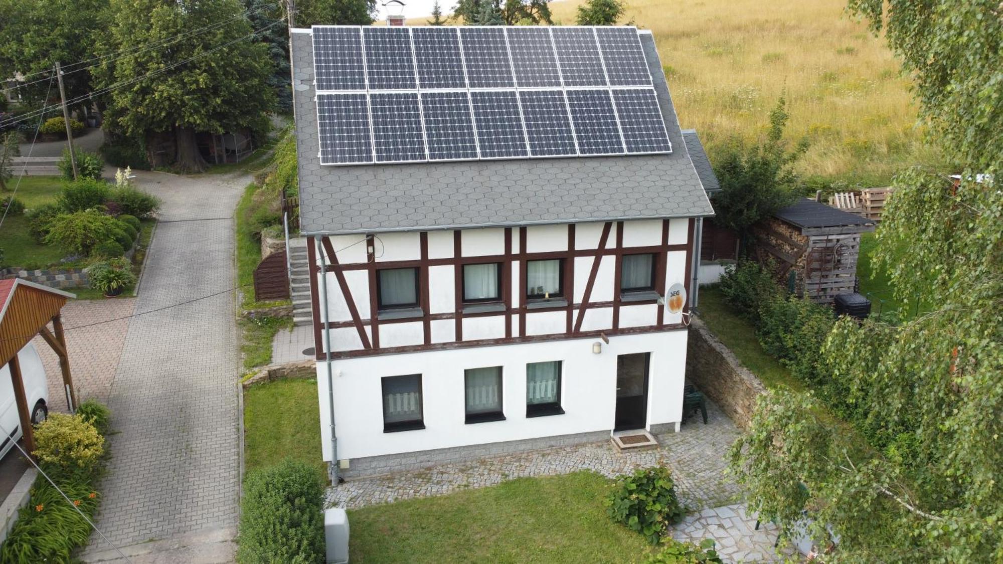 Ferienwohnung Czornebohblick Kubschutz Екстериор снимка